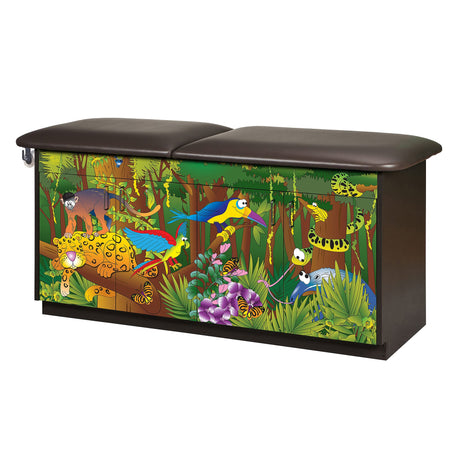 Clinton Industries Rainforest Follies Pediatric Treatment Table