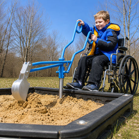 SportsPlay Wheelchair Accessible Playground Sand Digger