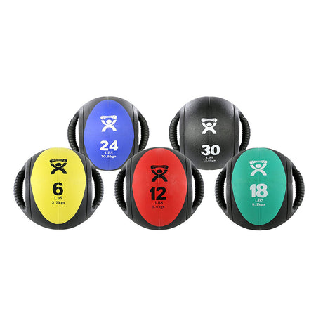 CanDo Dual Handle Medicine Balls