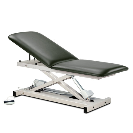 Open Base Power Table with Adjustable Backrest
