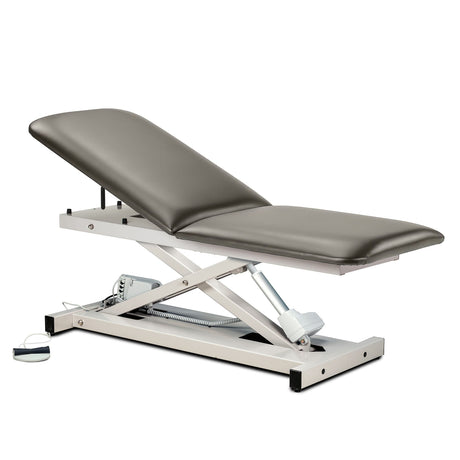 Open Base Power Table with Adjustable Backrest