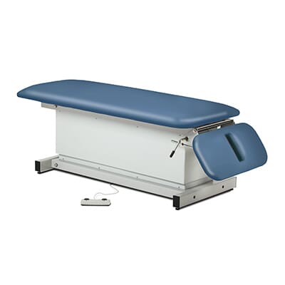 Shrouded, Space Saver, Power Table with Drop Section