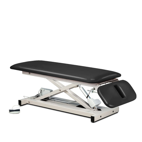 Open Base Space Saver Power Table with Drop Section
