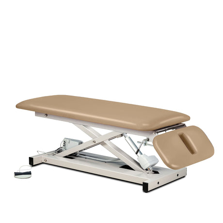 Open Base Space Saver Power Table with Drop Section