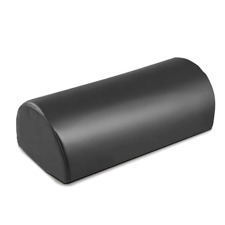 Clinton Half Round Vinyl Bolster Pillow with Flat Side