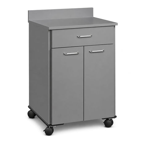 Mobile Treatment Cabinet with 2 Doors and 1 Drawer