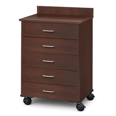 Mobile Treatment Cabinet with 5 Drawers
