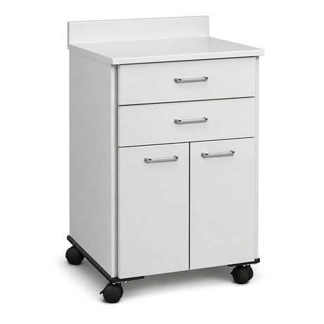 Mobile Treatment Cabinet with 2 Doors and 2 Drawers