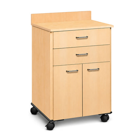 Mobile Treatment Cabinet with 2 Doors and 2 Drawers