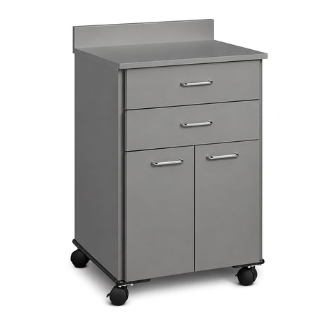 Mobile Treatment Cabinet with 2 Doors and 2 Drawers