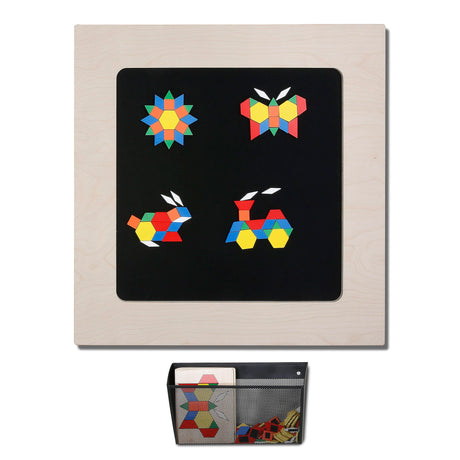 Wall Mounted 3D Shapes Activity Panel