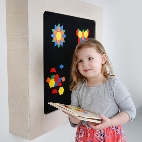 Wall Mounted 3D Shapes Activity Panel