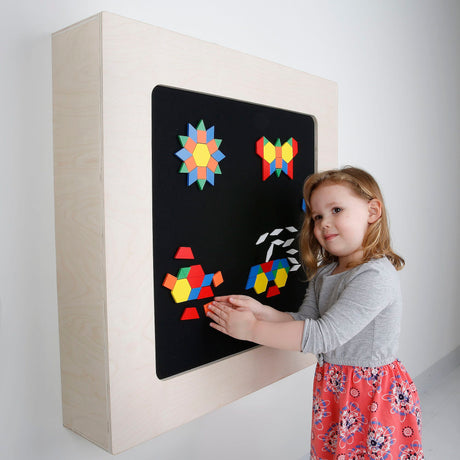 Wall Mounted 3D Shapes Activity Panel