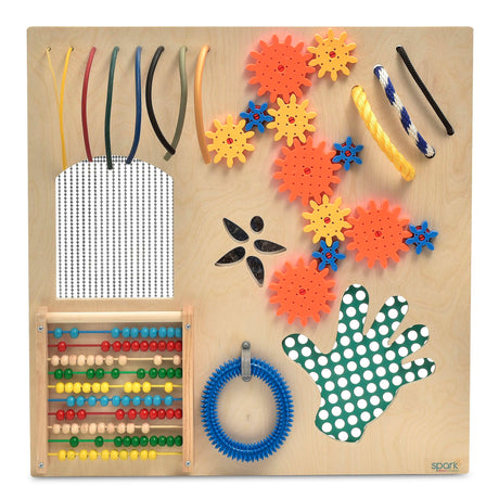 Tactile Activity Busy Board Wall Panel