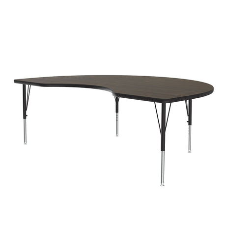 Correll EconoLine Melamine Kidney Top Activity Table - Classroom Seating