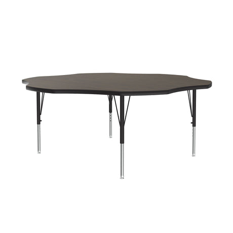 Correll Econoline Melamine Flower Top Activity Table - Classroom Table