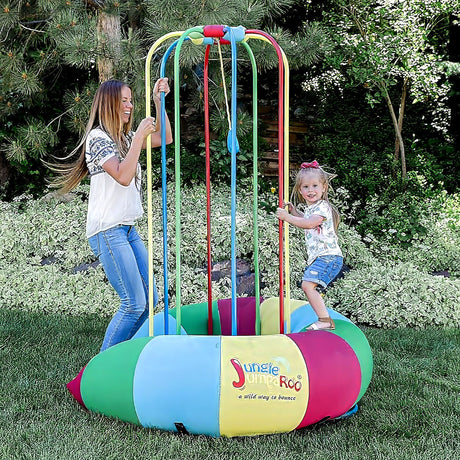 Jungle Jumparoo – Indoor & Outdoor Bouncing and Climbing Play Structure