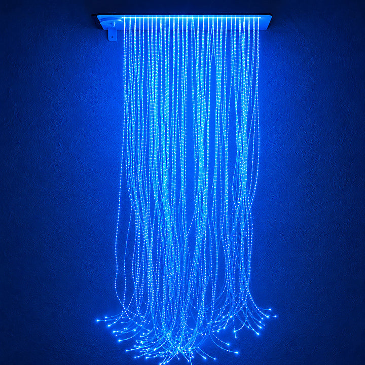 Superactive LED Fiber Optic Wall Cascade