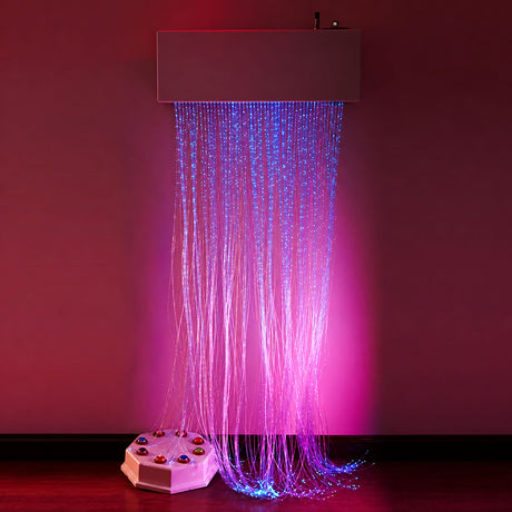 Superactive LED Fiber Optic Wall Cascade