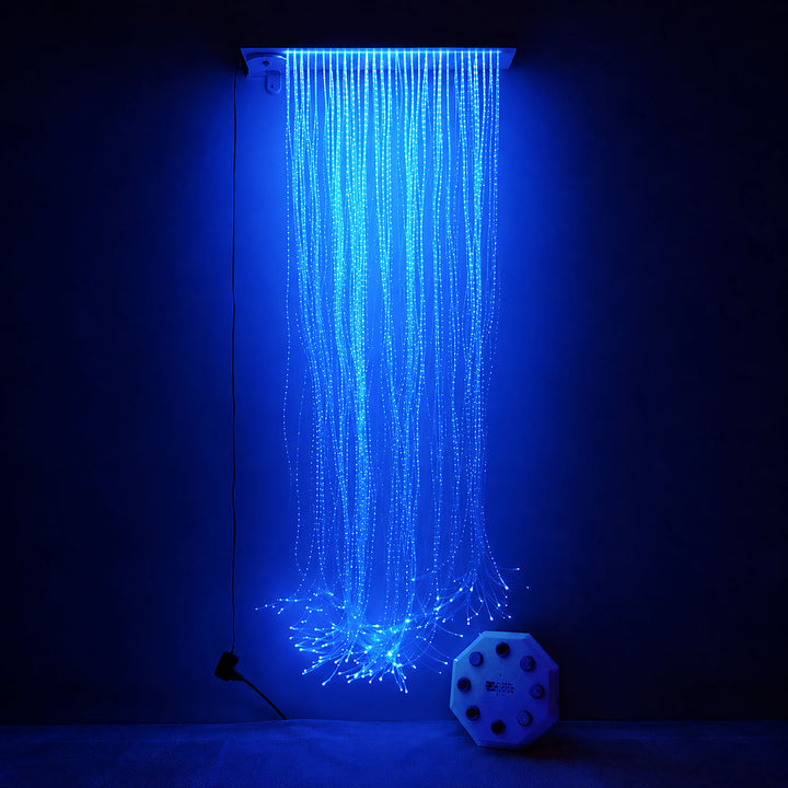 Superactive LED Fiber Optic Wall Cascade