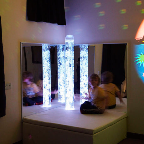 Interactive Bubble Tube Corner