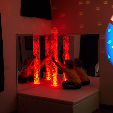 Interactive Bubble Tube Corner