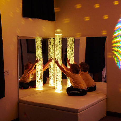 Interactive Bubble Tube Corner