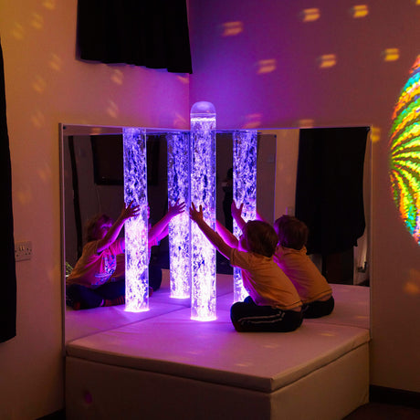 Interactive Bubble Tube Corner