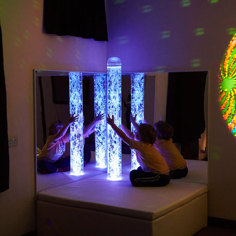 Interactive Bubble Tube Corner
