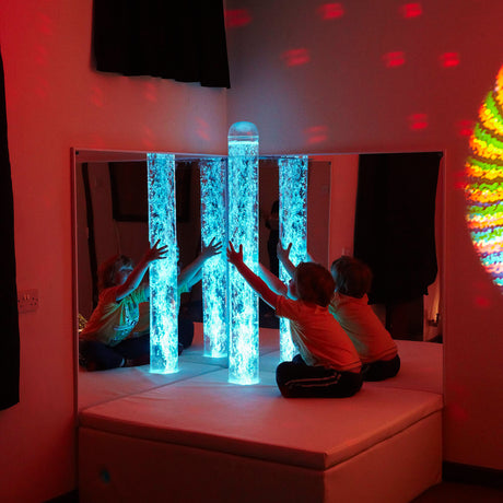 Interactive Bubble Tube Corner