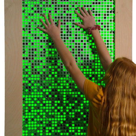 Large Razzle-Dazzle Marble LED Sensory Wall Panel - Visual & Tactile Stimulation
