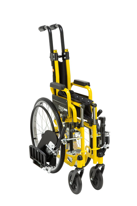 Circle Specialty Ziggo Transit Plus Pediatric Wheelchair – Lightweight, Folding Transit Wheelchair