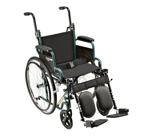 Circle Specialty Ziggo Transit Plus Pediatric Wheelchair – Lightweight, Folding Transit Wheelchair