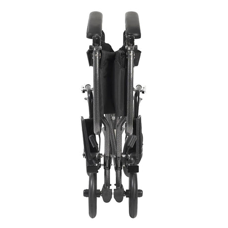 Drive Medical Steel Transport Chair - Lightweight Wheelchair