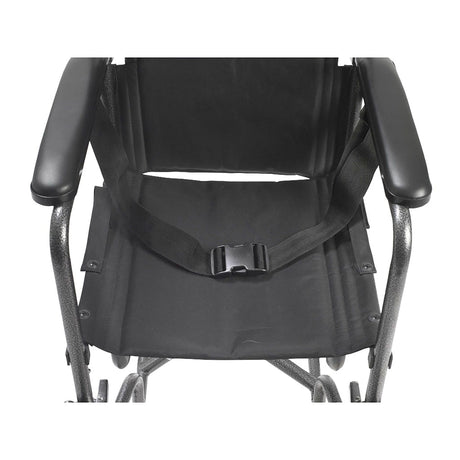 Drive Medical Steel Transport Chair - Lightweight Wheelchair