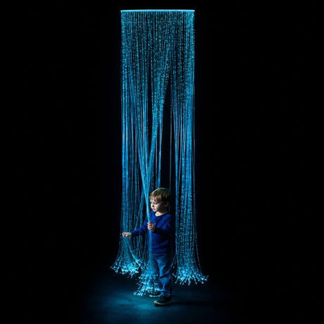UV Fiber Optic Waterfall