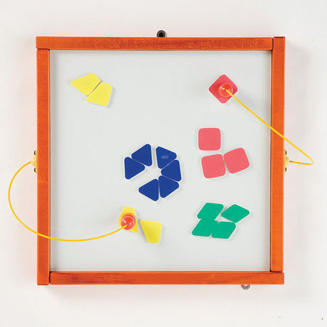 Children’s Furniture Square Magnetic Wall Activities – Wall-Mounted Fine Motor Panels
