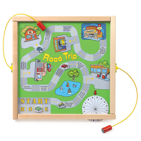 Children’s Furniture Square Magnetic Wall Activities – Wall-Mounted Fine Motor Panels