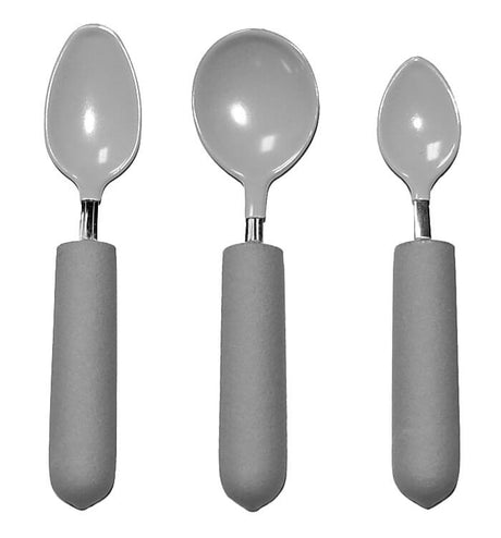 Kinsman Youth Weighted Plastisol-Coated Spoon – Adaptive Utensil for Improved Control
