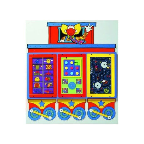 Locomotive Train & Caboose Activity Center