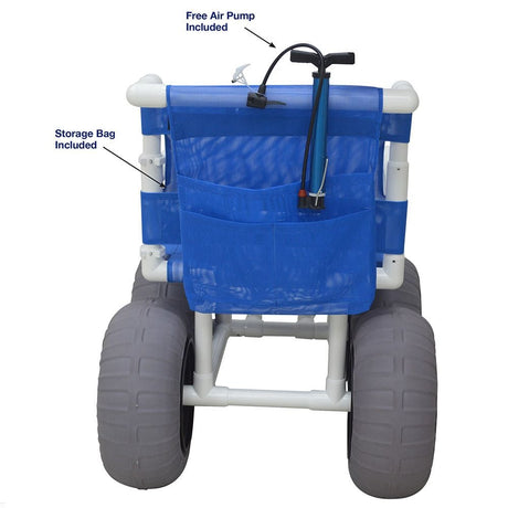 MJM International All-Terrain Wheelchair – Pool, Beach & Outdoor Wheelchair