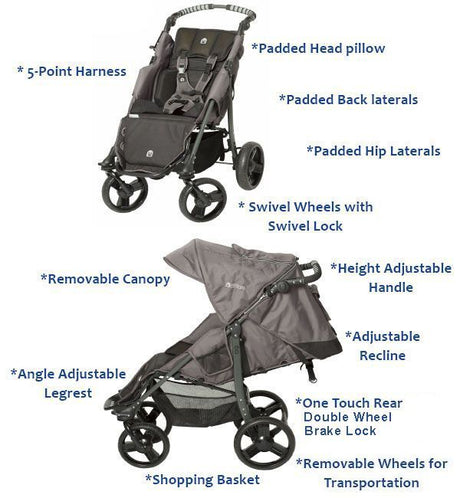 Special Tomato EIO Stroller Push Chair - Adaptive Stroller