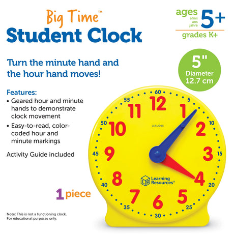 Big Time Learning Clock