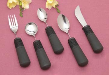 Big-Grip Weighted Adaptive Eating Utensils