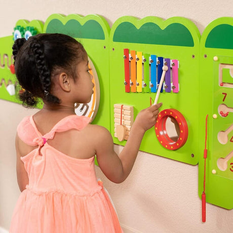 Learning Advantage Crocodile Activity Wall Panel
