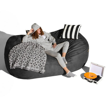Jaxx 7ft Bean Bag Lounger - Large Sensory Bean Bag Sofa