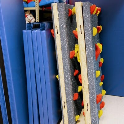 Everlast Climbing Tyke Tower Freestanding Kids Rock Climbing Wall